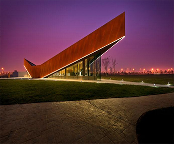 corten steel construction